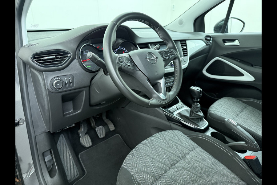 Opel Crossland X 1.2T 111PK Edition 2020 Apple Carplay Android Auto Navi* Airco LED-v+a Cruise Control Regen-Lichtsensor Edition 2020 Lane Assist Lmv Privacy Glas Two-tone Lak Isofix Distributie-riem bij 76.000 vervangen! 1e Eigenaar Origineel Nederlandse Auto