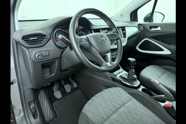 Opel Crossland X 1.2T 111PK Edition 2020 Apple Carplay Android Auto Navi* Airco LED-v+a Cruise Control Regen-Lichtsensor Edition 2020 Lane Assist Lmv Privacy Glas Two-tone Lak Isofix Distributie-riem bij 76.000 vervangen! 1e Eigenaar Origineel Nederlandse Auto