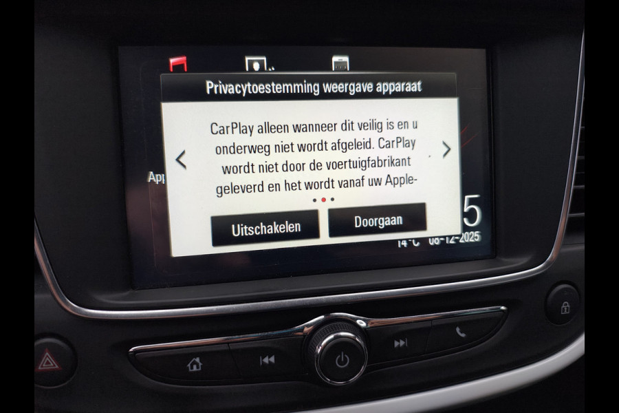 Opel Crossland X 1.2T 111PK Edition 2020 Apple Carplay Android Auto Navi* Airco LED-v+a Cruise Control Regen-Lichtsensor Edition 2020 Lane Assist Lmv Privacy Glas Two-tone Lak Isofix Distributie-riem bij 76.000 vervangen! 1e Eigenaar Origineel Nederlandse Auto