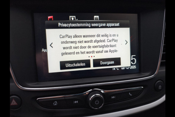 Opel Crossland X 1.2T 111PK Edition 2020 Apple Carplay Android Auto Navi* Airco LED-v+a Cruise Control Regen-Lichtsensor Edition 2020 Lane Assist Lmv Privacy Glas Two-tone Lak Isofix Distributie-riem bij 76.000 vervangen! 1e Eigenaar Origineel Nederlandse Auto