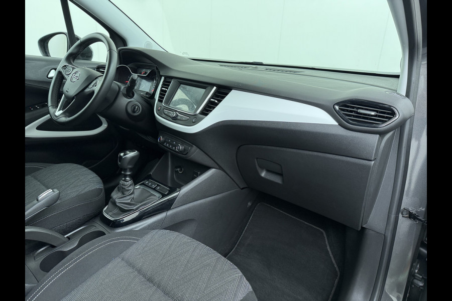 Opel Crossland X 1.2T 111PK Edition 2020 Apple Carplay Android Auto Navi* Airco LED-v+a Cruise Control Regen-Lichtsensor Edition 2020 Lane Assist Lmv Privacy Glas Two-tone Lak Isofix Distributie-riem bij 76.000 vervangen! 1e Eigenaar Origineel Nederlandse Auto