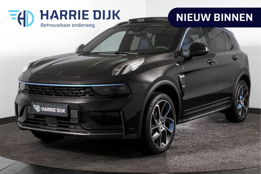 Lynk & Co 01 1.5 PHEV 261PK MY23 | Donkere hemel | 360 Camera | 7.4 kWh Boordlader | S/K-panodak | Adapt. Cruise | Memory | Elek. klep | LM 20" | 4151