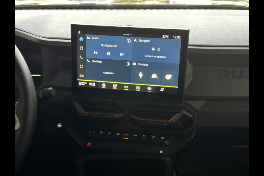 Dacia Duster 1.6 HYBRID EXTREME CAMERA CARLAY NAVI STOEL/STUUR/RUIT VERW. LED PDC