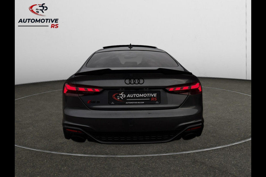 Audi A5 Sportback 2.9 TFSI RS 5 quattro B&O Pano Carbon Laser Matrix Memory Carplay Head-Up keramisch Vossen Velgen 360° camera
