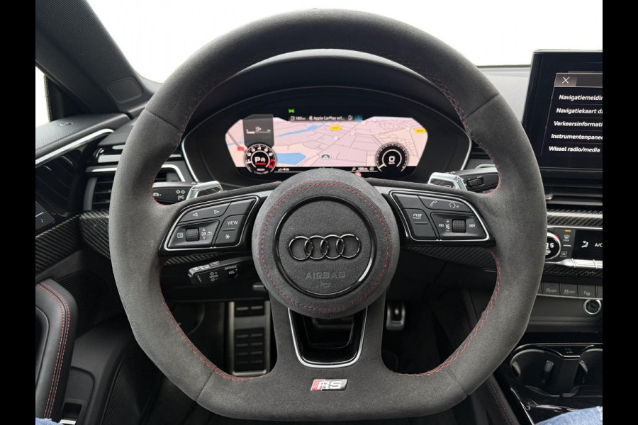 Audi A5 Sportback 2.9 TFSI RS 5 quattro B&O Pano Carbon Laser Matrix Memory Carplay Head-Up keramisch Vossen Velgen 360° camera