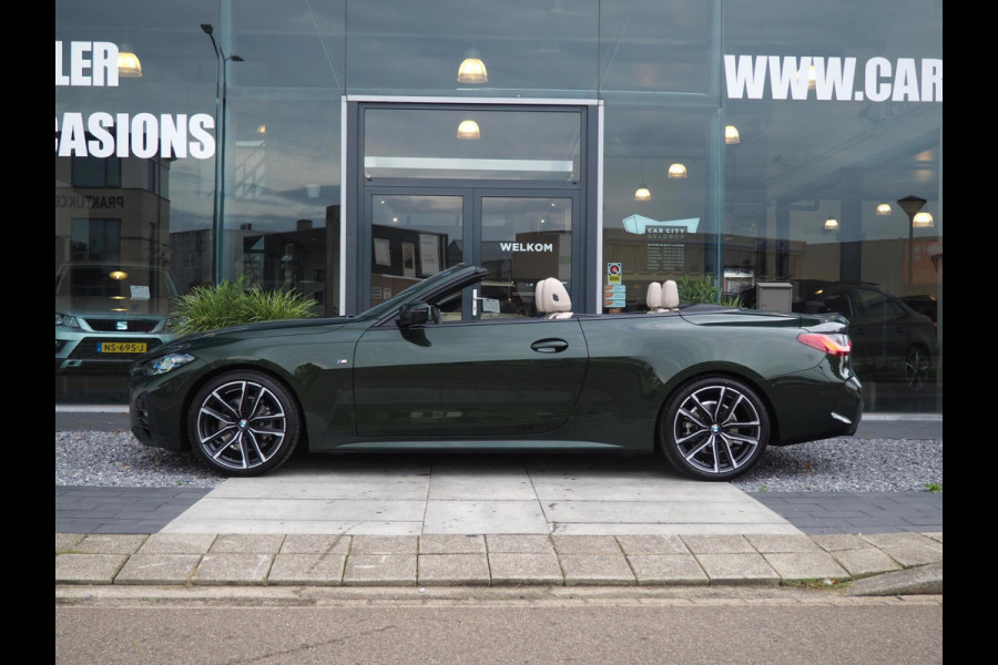 BMW 4 Serie Cabrio 420i High Exec / M-Sport / Laser / Memory / H&K / Keyless / 19" / Stoelverwarming / Carplay / Ambient / Camera
