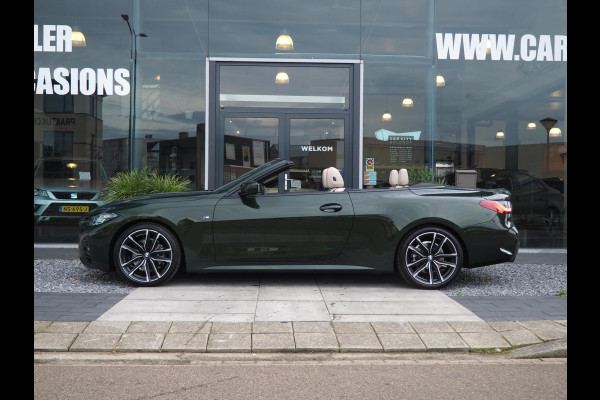 BMW 4 Serie Cabrio 420i High Exec / M-Sport / Laser / Memory / H&K / Keyless / 19" / Stoelverwarming / Carplay / Ambient / Camera