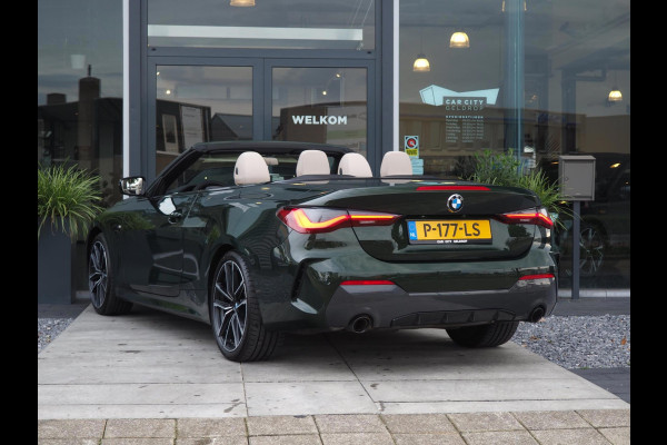 BMW 4 Serie Cabrio 420i High Exec / M-Sport / Laser / Memory / H&K / Keyless / 19" / Stoelverwarming / Carplay / Ambient / Camera