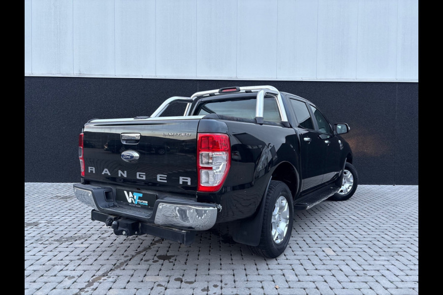 Ford Ranger 3.2 TDCi Limited Supercab - 5 persoons - Leder