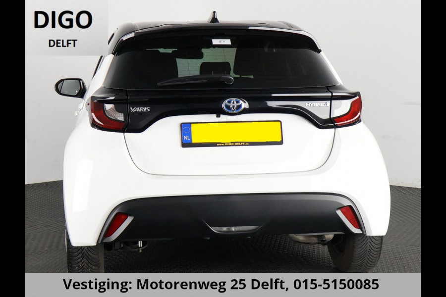 Toyota Yaris 1.5 HYBRIDE GARANTIE TOT 2033* BLACK & WHITE BIJNA 2023. CLOUD NAVI.CLIMA.CRUISE