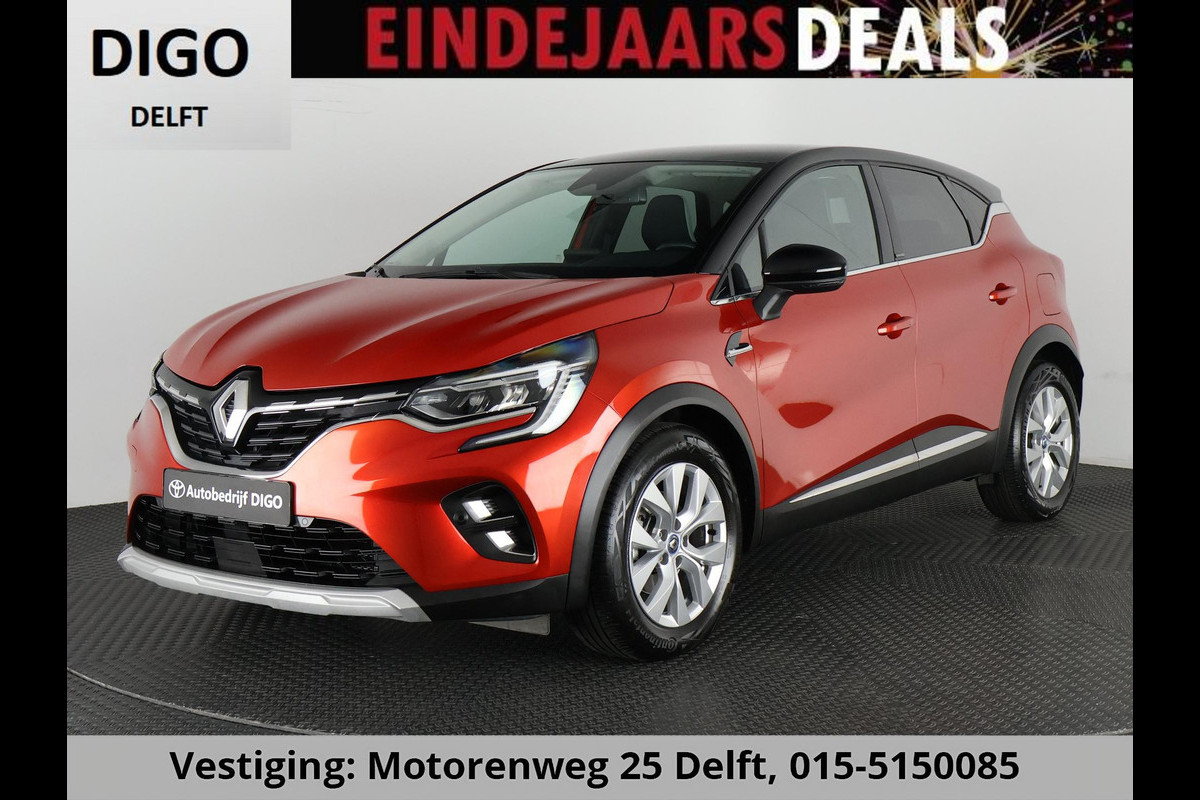 Renault Captur 1.6 E-TECH PHEV AUTOMAAT GARANTIE TOT 6-2031* KEYLESS.CAMERA.PDC V+A
