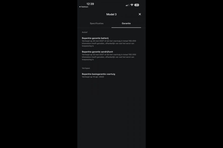 Tesla Model 3 Long Range AWD 75 kWh SOH 88% VAN: €22.900,- VOOR: €20.899,- UW EINDEJAARSVOORDEEL: €2.001,- |AFNEEMBARE TREKHAAK | 750KG TREKGEWICHT | ORIGNEEL NL AUTO | RIJKLAAR MET 12 MND BOVAG GARANTIE |
