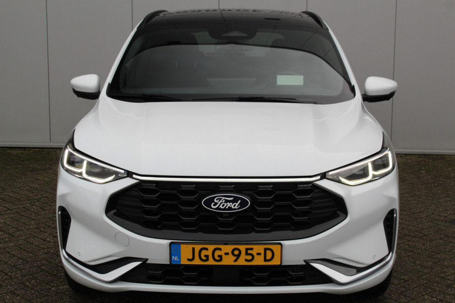 Ford Kuga 2.5-243pk PHEV ST-Line X. Van €. 54.937,- voor €. 43.735,- ! Trekgewicht van 2.100kg ! Elektr. verstelb. AGR stoelen voor, Stoel-, stuur-, voorraam- en achterbank verwarming, Elektr. panorama/schuif-kanteldak , Trekhaak elektr. wegklapbaar, B&O soundsyst. etc.
