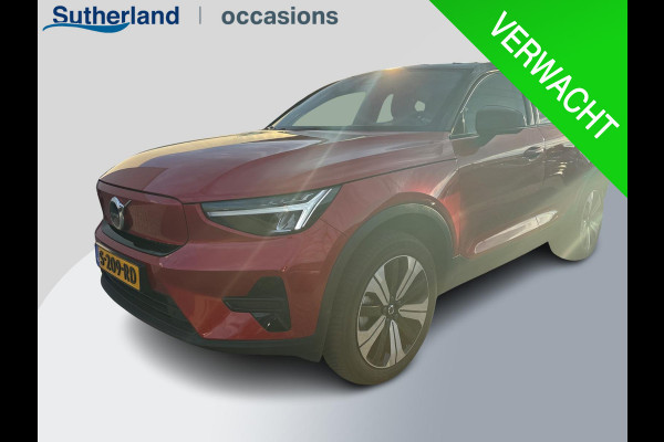 Volvo C40 Recharge Plus 69 kWh | Panoramadak | Trekhaak | Adaptive cruise control | Stoelverwarming | Camera
