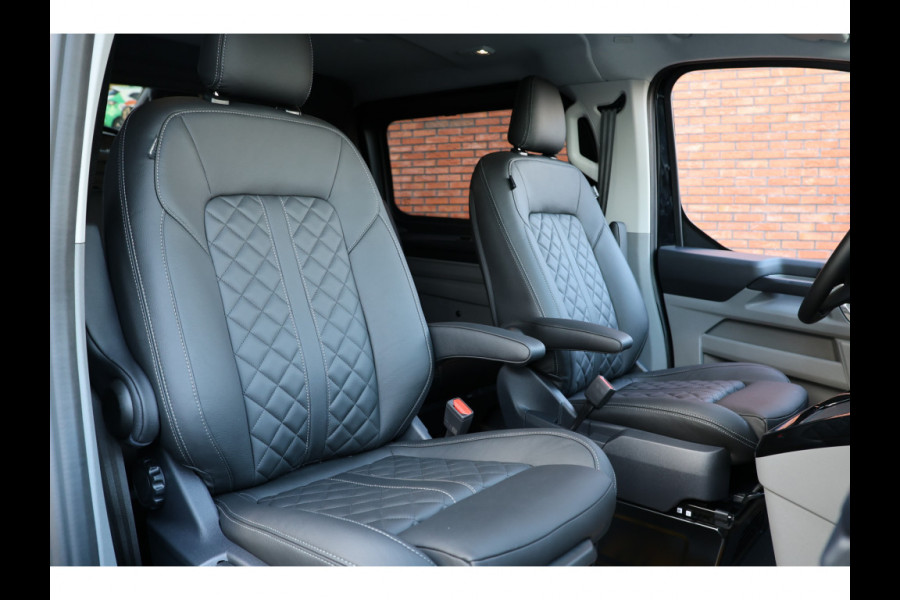 Ford Transit Custom 320 2.0 TDCI L2H1 Limited DC | Dubbel Cabine | ACC | Blind Spot | Navigatie | Camera | CarPlay | Lane Assist | Trekhaak | BPM VRIJ | Verlengde fabrieksgarantie tot 12-2029 | 5-Zitter