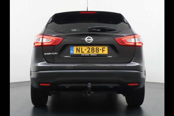 Nissan QASHQAI DIG-T 116PK AUT. Pano-Dak Leer+Elektr.+Verwarmd 360°Camera Automaat Navi TrekhaakPdc Tekna Lmv Led Stoelverwarming Bluetooth Isofix Origineel Nederlandse Auto