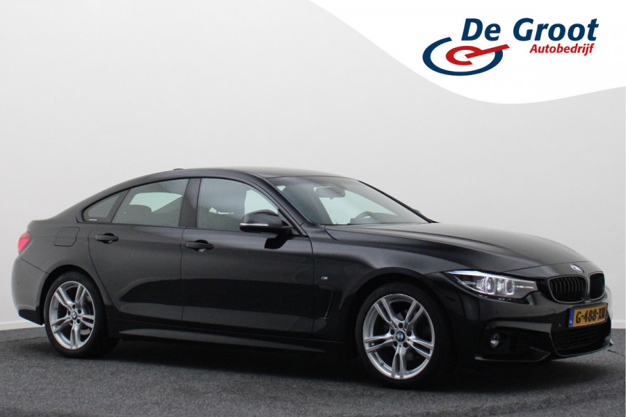 BMW 4 Serie Gran Coupé 418i Executive Edition Climate, Camera, Cruise, Navigatie, Trekhaak, Standkachel, DAB, LED, 18''