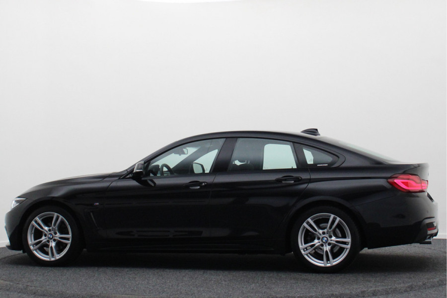 BMW 4 Serie Gran Coupé 418i Executive Edition Climate, Camera, Cruise, Navigatie, Trekhaak, Standkachel, DAB, LED, 18''