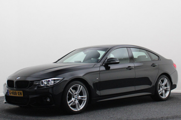 BMW 4 Serie Gran Coupé 418i Executive Edition Climate, Camera, Cruise, Navigatie, Trekhaak, Standkachel, DAB, LED, 18''