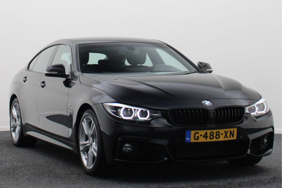 BMW 4 Serie Gran Coupé 418i Executive Edition Climate, Camera, Cruise, Navigatie, Trekhaak, Standkachel, DAB, LED, 18''
