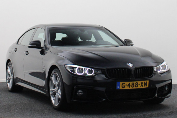 BMW 4 Serie Gran Coupé 418i Executive Edition Climate, Camera, Cruise, Navigatie, Trekhaak, Standkachel, DAB, LED, 18''