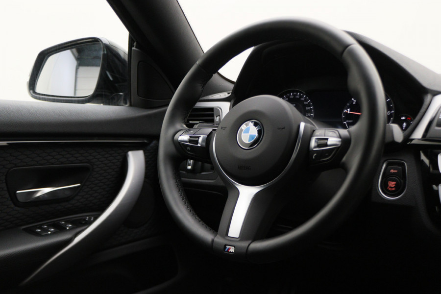 BMW 4 Serie Gran Coupé 418i Executive Edition Climate, Camera, Cruise, Navigatie, Trekhaak, Standkachel, DAB, LED, 18''