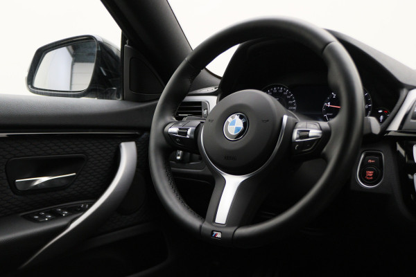 BMW 4 Serie Gran Coupé 418i Executive Edition Climate, Camera, Cruise, Navigatie, Trekhaak, Standkachel, DAB, LED, 18''