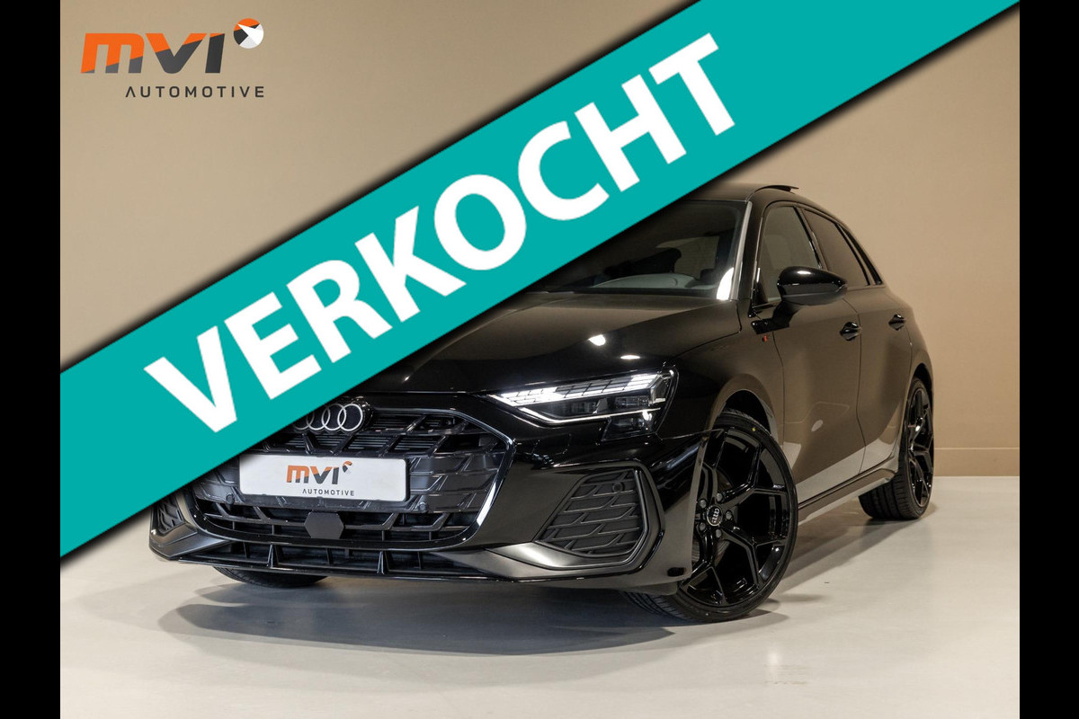 Audi A3 Sportback 35 TFSI S edition / 150pk / Panorama dak / Sonos / Achteruitrij camera /