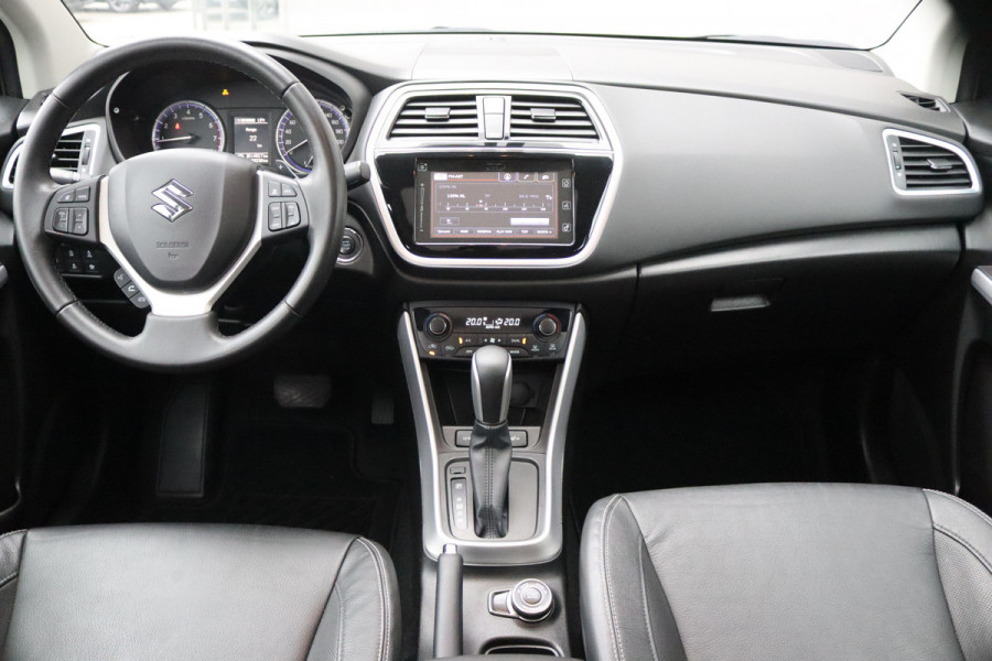Suzuki S-Cross 1.4 Boosterjet 140PK AllGrip High Executive 1ste-eigenaar/Carplay-android/Leder/Open-dak/Parkeerhulp