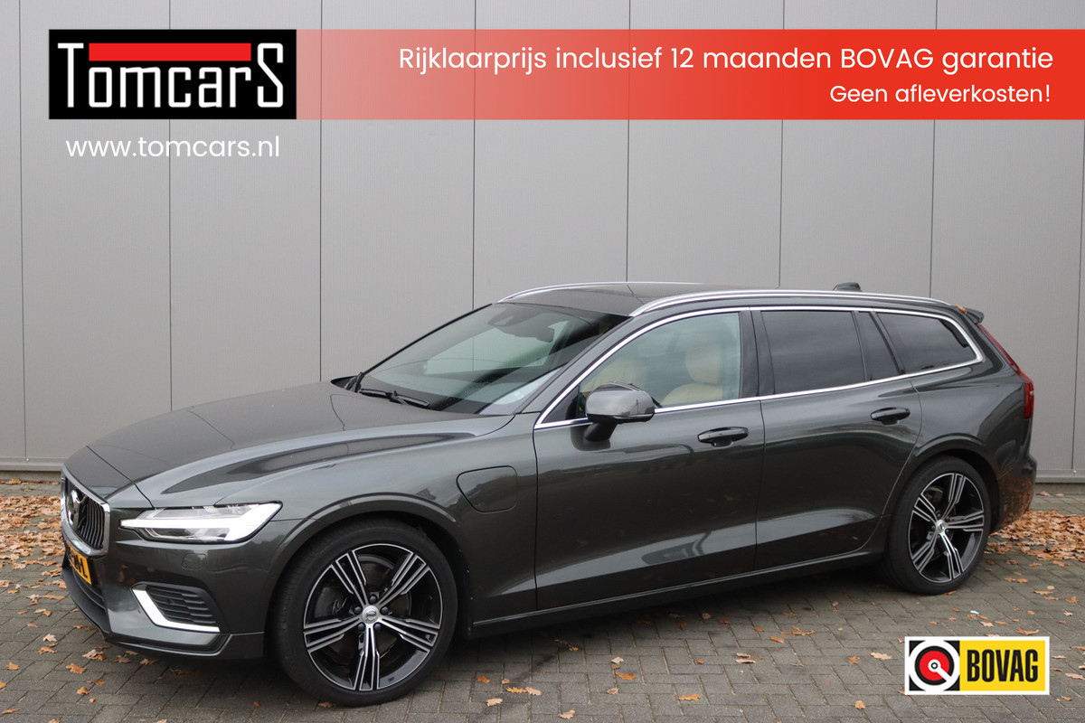 Volvo V60 2.0 T8 390PK Recharge AWD Inscription Trekhaak-2000KG/360-camera/Pano-dak/Winter-pack/Memory-stoel