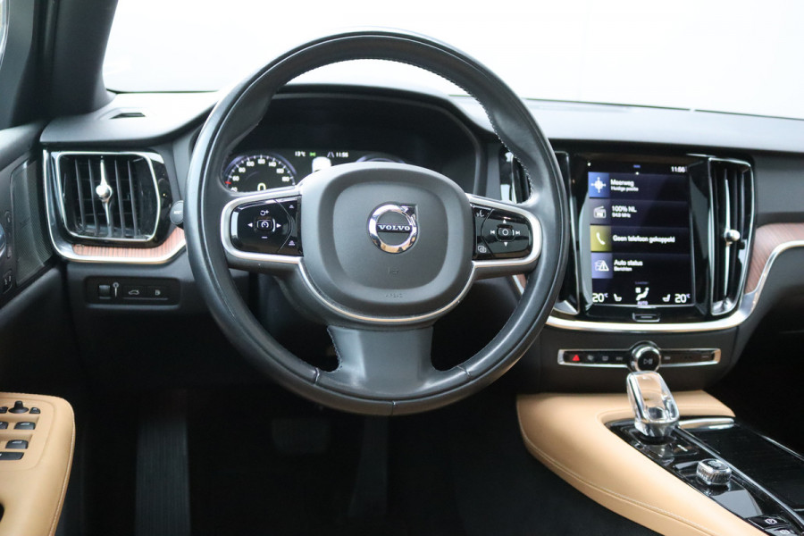 Volvo V60 2.0 T8 390PK Recharge AWD Inscription Trekhaak-2000KG/360-camera/Pano-dak/Winter-pack/Memory-stoel