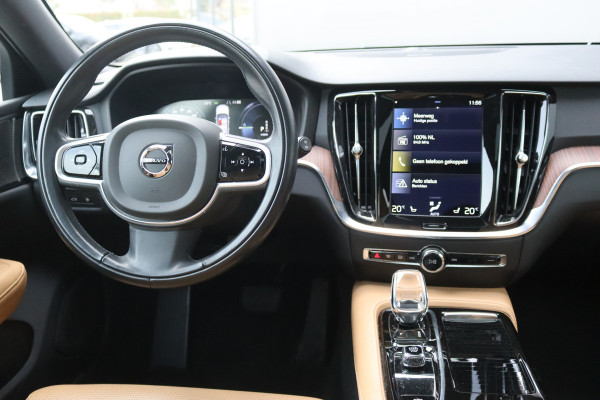 Volvo V60 2.0 T8 390PK Recharge AWD Inscription Trekhaak-2000KG/360-camera/Pano-dak/Winter-pack/Memory-stoel