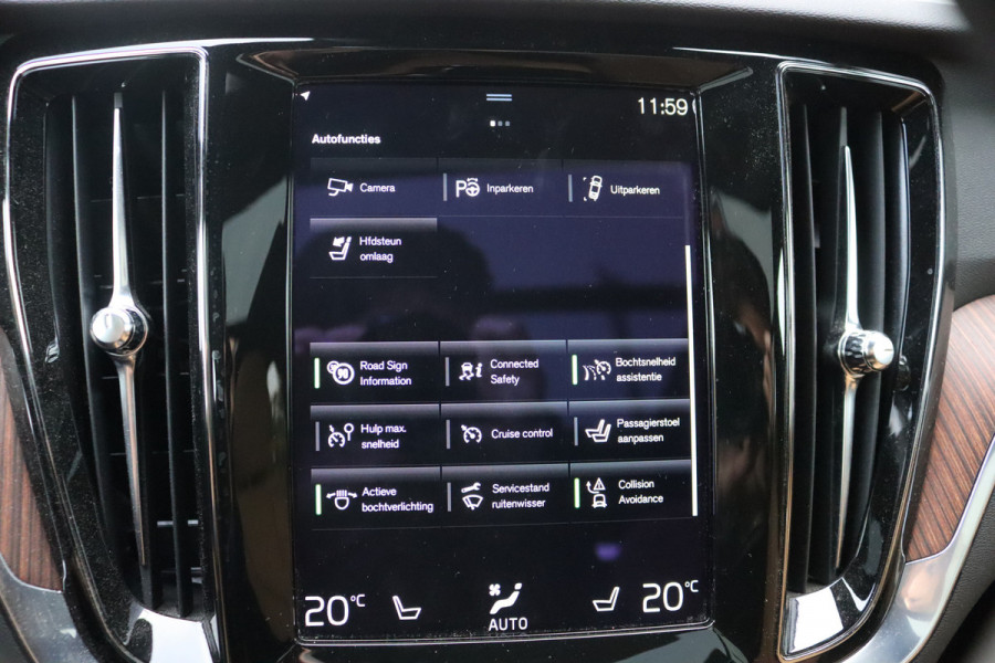 Volvo V60 2.0 T8 390PK Recharge AWD Inscription Trekhaak-2000KG/360-camera/Pano-dak/Winter-pack/Memory-stoel