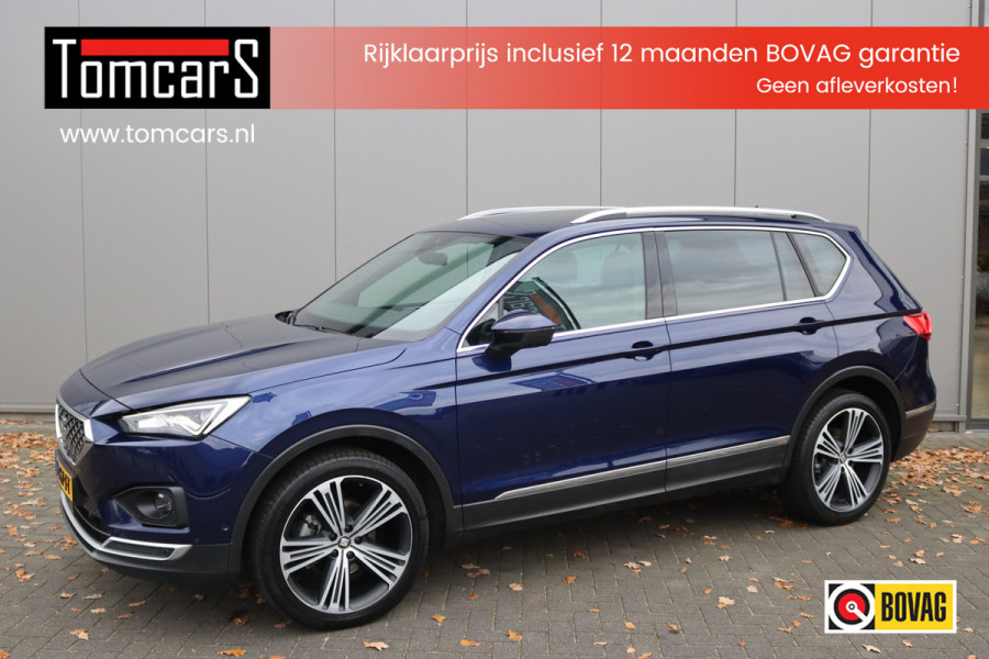 Seat Tarraco 1.5 TSI 150PK Automaat Xcellence Trekhaak/Pano-dak/Carplay-Android/Camera/Parkeerhulp