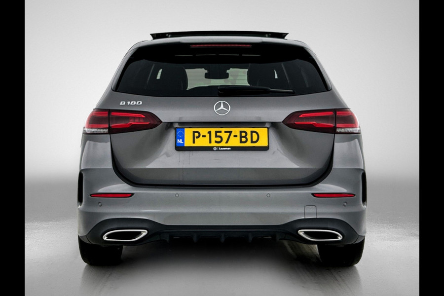 Mercedes-Benz B-Klasse 180 Business Solution AMG Panoramadak | Lichtmetalen velgen | MBUX  wide screen | navigatie | Parking support | Sfeerverlichting | Inclusief 24 maanden MB Certified garantie voor Europa.