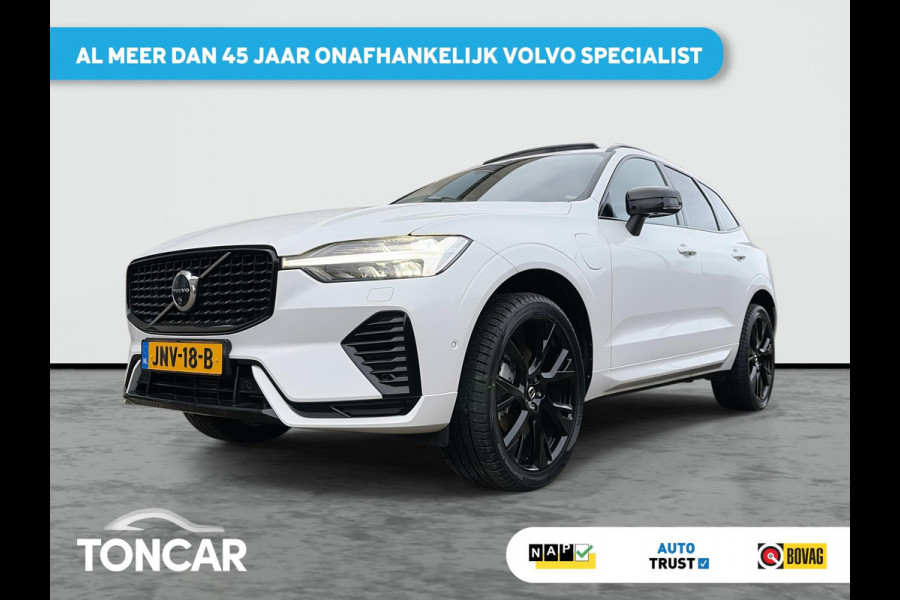 Volvo XC60 2.0 T8 Plug-in hybrid Plus Black Edition 455PK Long Range | Skyroof | FOUR-C | 21" | Stoel- stuurverwaming | 360 Camera