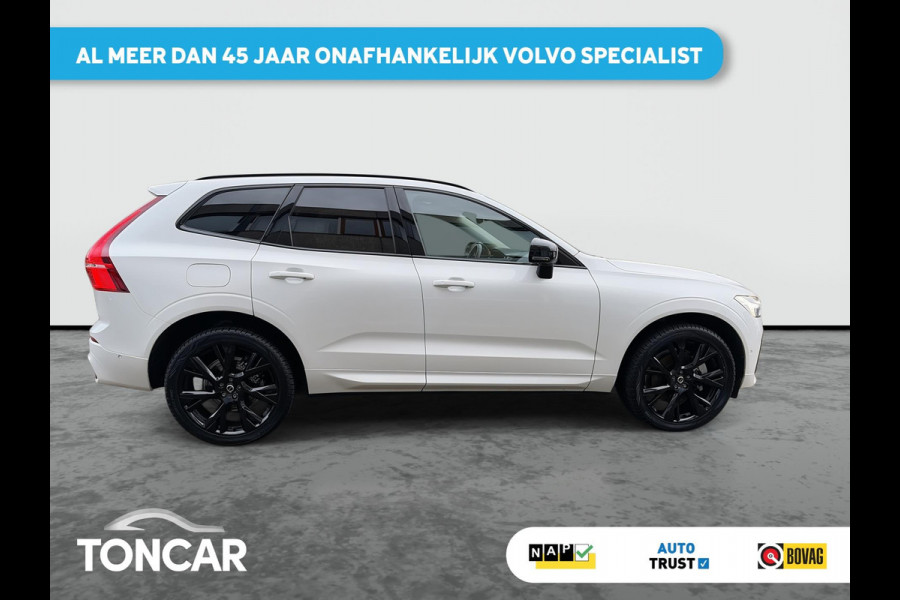 Volvo XC60 2.0 T8 Plug-in hybrid Plus Black Edition 455PK Long Range | Skyroof | FOUR-C | 21" | Stoel- stuurverwaming | 360 Camera