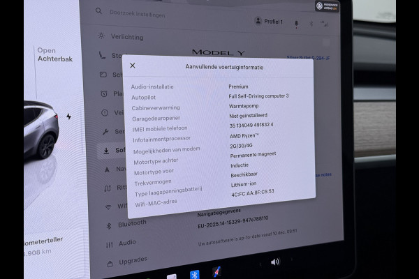 Tesla Model Y Performance 534pk 0-100 3,8 sec. Trekhaak AWD 78,1kWh Warmte-pomp FSD-Comp.3 AutoPilot Carbon-Spoiler Elekr.Achterklep AMD-Ryzen 3xCamera Navi LED ACC DAB Voorverwarmen interieur en Keyless via App One-Pedal-Drive Rode Remklauwen Garantie op Accu 03-02-2031 maz. 192.000km max. 250Kw laadvermogen !