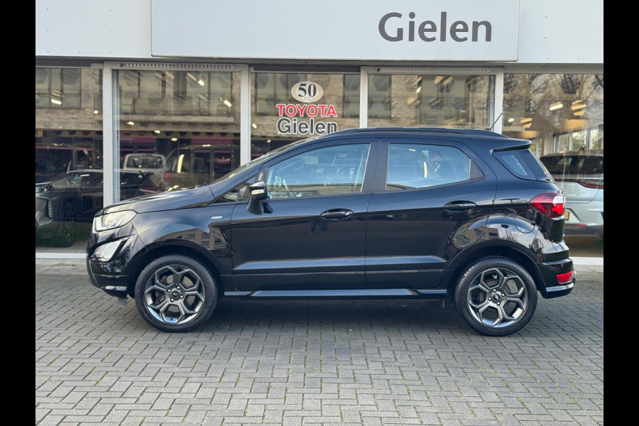 Ford EcoSport 1.0 EcoBoost 125pk ST-Line Black | Winter-pack, Apple CarPlay/Android Auto, Keyless, Parkeersensoren, Navigatie, Fijne instap!