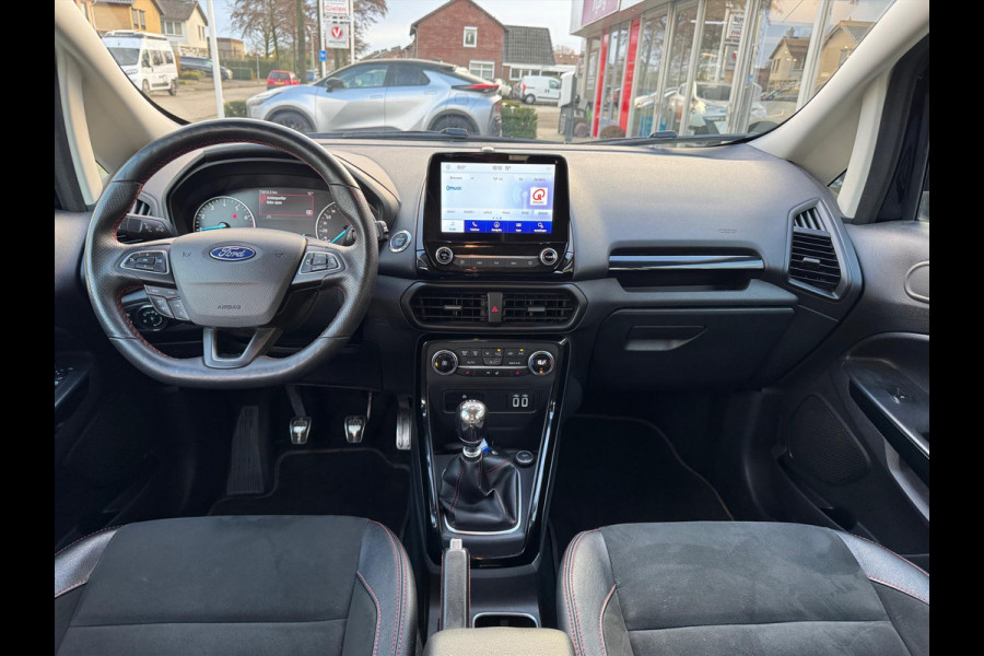Ford EcoSport 1.0 EcoBoost 125pk ST-Line Black | Winter-pack, Apple CarPlay/Android Auto, Keyless, Parkeersensoren, Navigatie, Fijne instap!
