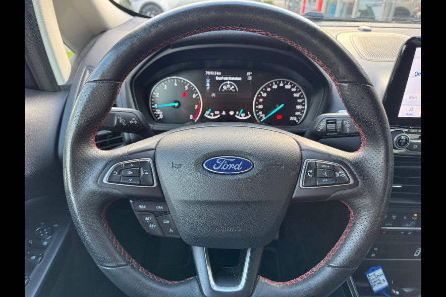 Ford EcoSport 1.0 EcoBoost 125pk ST-Line Black | Winter-pack, Apple CarPlay/Android Auto, Keyless, Parkeersensoren, Navigatie, Fijne instap!