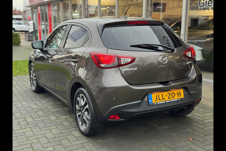 Mazda 2 1.5 SKYACTIV-G 90PK TS+ | Navigatie, Parkeersensoren, 16 inch, Climate control, Cruise control, Stoelverwarming