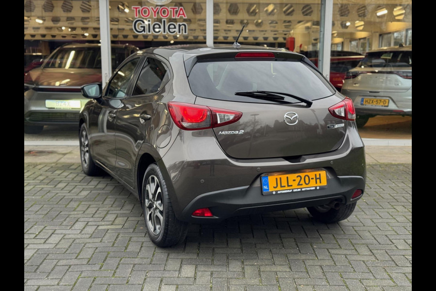 Mazda 2 1.5 SKYACTIV-G 90PK TS+ | Navigatie, Parkeersensoren, 16 inch, Climate control, Cruise control, Stoelverwarming