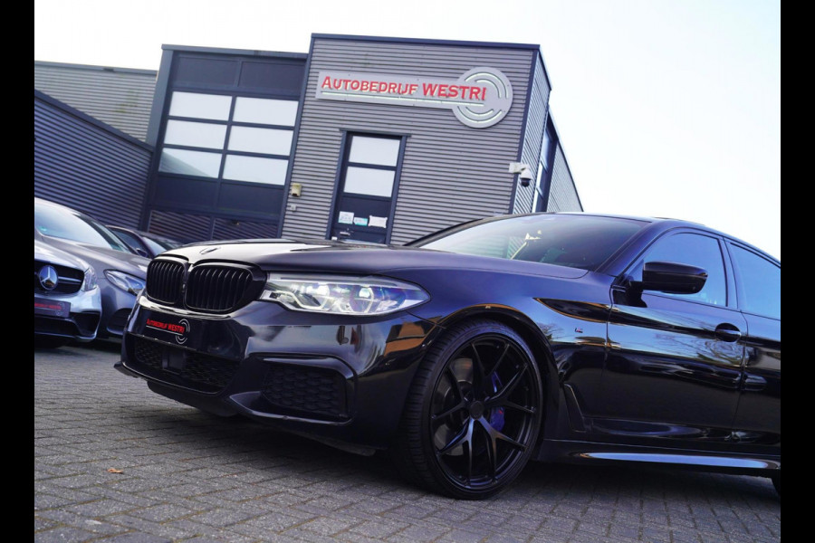 BMW 5 Serie M550d xDrive| Schuifdak | Stoelkoeling | Adaptieve Cruise control | 400 PK | Luxe Nappa Leder | Shadow Line | Dealer o