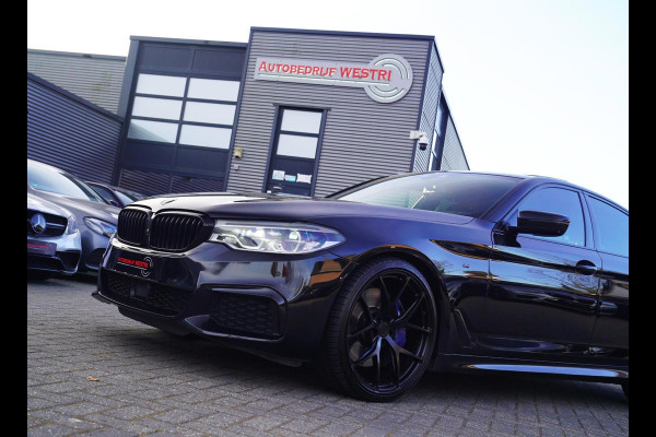 BMW 5 Serie M550d xDrive| Schuifdak | Stoelkoeling | Adaptieve Cruise control | 400 PK | Luxe Nappa Leder | Shadow Line | Dealer o