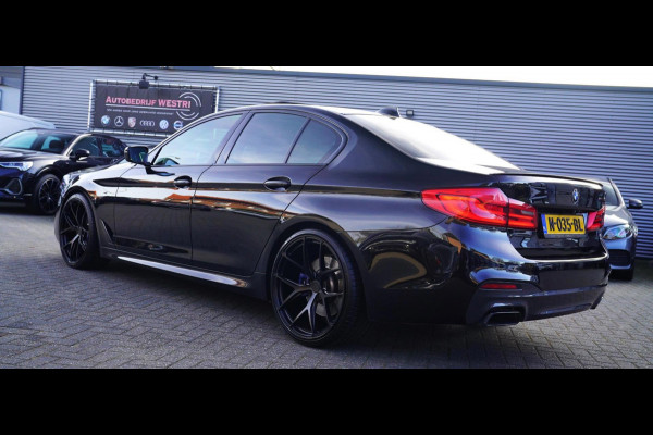 BMW 5 Serie M550d xDrive| Schuifdak | Stoelkoeling | Adaptieve Cruise control | 400 PK | Luxe Nappa Leder | Shadow Line | Dealer o