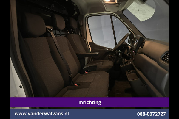Opel Movano 2.3 Turbo 150pk L2H2 Inrichting Euro6 Airco | Navigatie | LED | Cruisecontrol | 2500kg Trekhaak Parkeersensoren, Bijrijdersbank