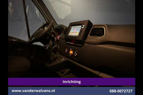 Opel Movano 2.3 Turbo 150pk L2H2 Inrichting Euro6 Airco | Navigatie | LED | Cruisecontrol | 2500kg Trekhaak Parkeersensoren, Bijrijdersbank
