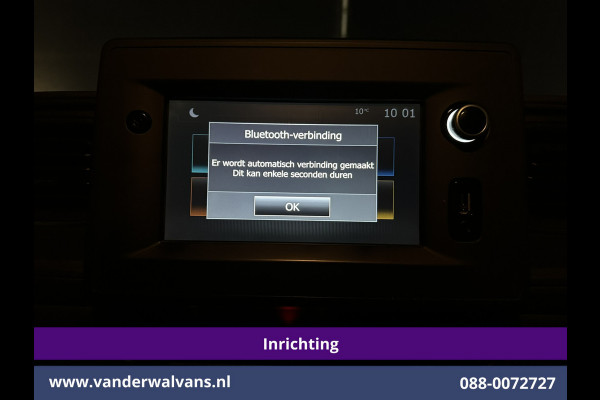 Opel Movano 2.3 Turbo 150pk L2H2 Inrichting Euro6 Airco | Navigatie | LED | Cruisecontrol | 2500kg Trekhaak Parkeersensoren, Bijrijdersbank