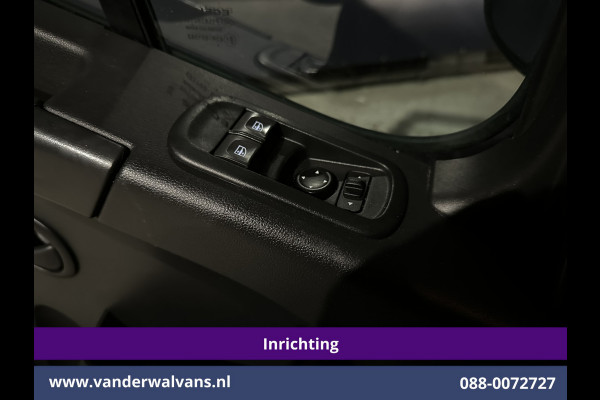 Opel Movano 2.3 Turbo 150pk L2H2 Inrichting Euro6 Airco | Navigatie | LED | Cruisecontrol | 2500kg Trekhaak Parkeersensoren, Bijrijdersbank